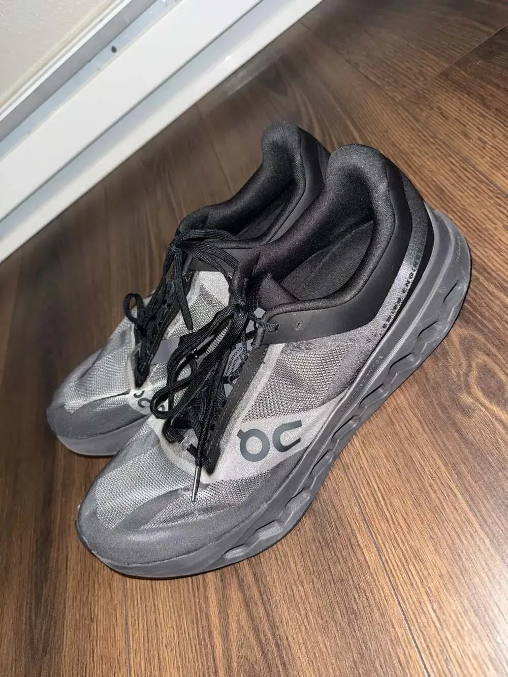 On Cloudsurfer Next Running Shoes Black Eclipse Size Mens 13